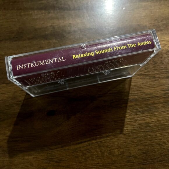 Instrumental Cassette Tape: Relaxing Music From The Andes - Picture 3 of 3